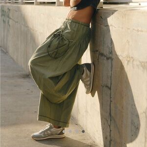 Step by step sage stone pants free people size M